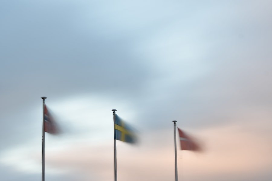 Photo norwegian flag
